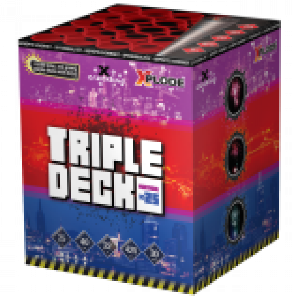 Triple Deck (XXL Batteriefeuerwerk)