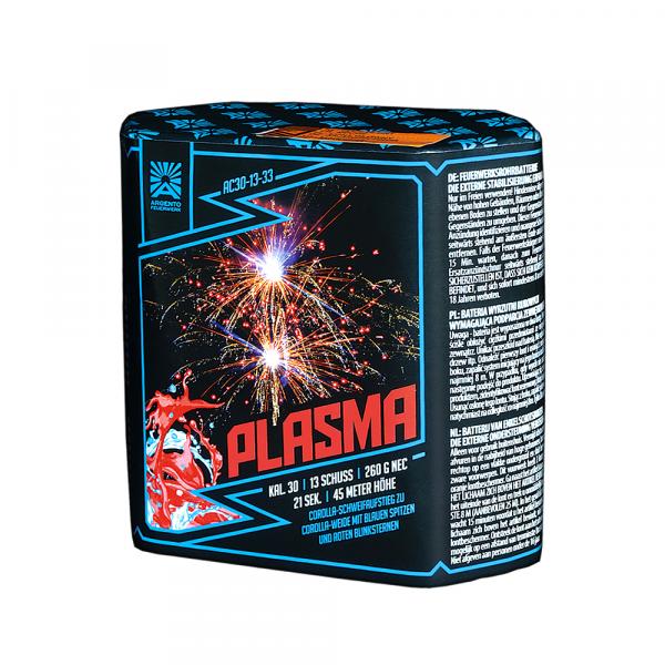 Plasma 13 Schuss Argento  Batterie