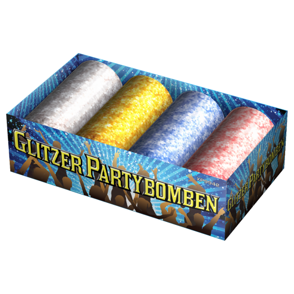 Glitzer Party Bomben
