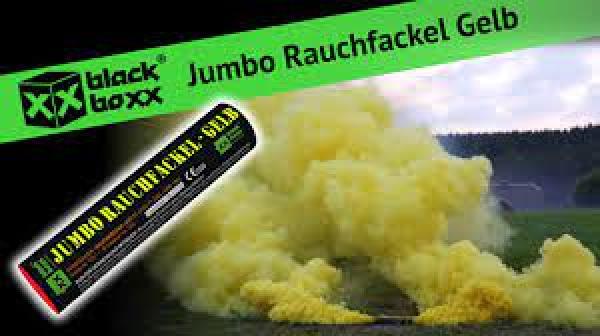 Jumbo Rauchfackel, Gelb 100 sec.