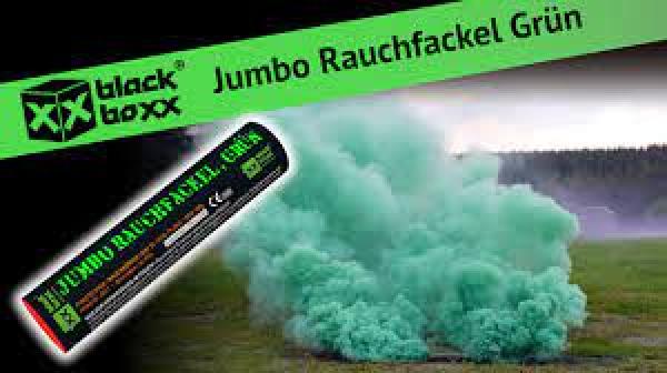 Jumbo Rauchfackel, Grün 100 sec.