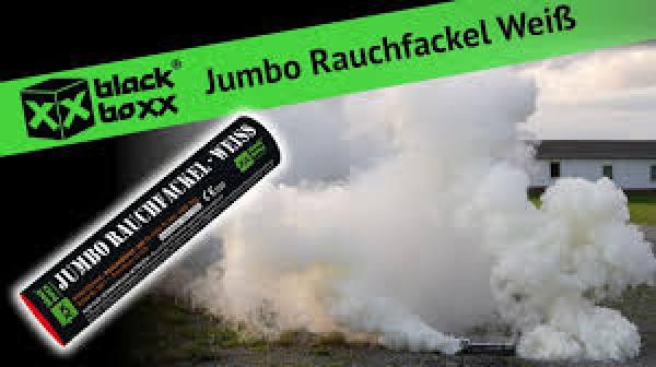 Jumbo Rauchfackel, Weiß 100sec.