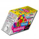 Luftschlangen-Batterie Happy Birthday